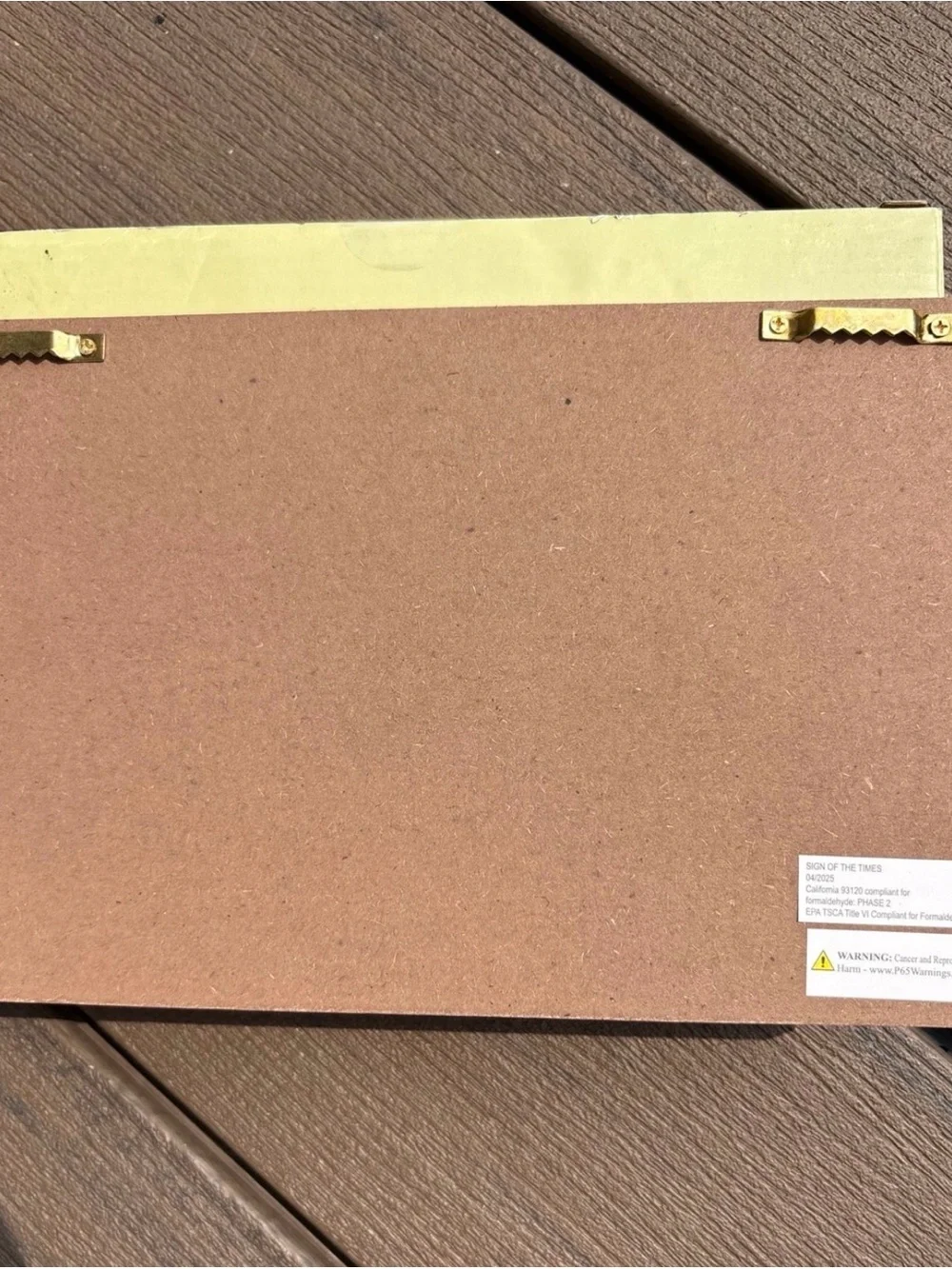 Willow Spring Keys Faux Leather 3 Wall Hook Hanging Brown Camel